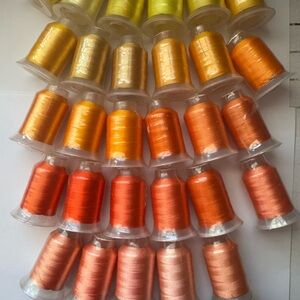 Embroidery machines treads